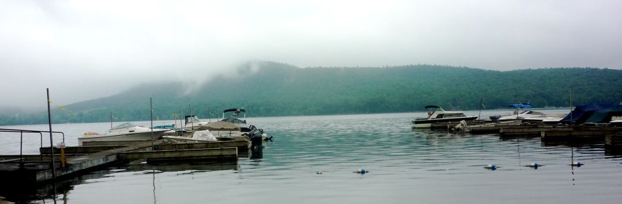 Fog on Otsego Lake, Cooperstown, NY