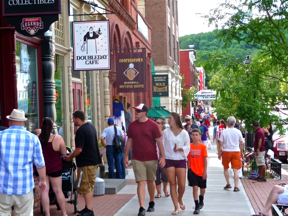 Main Street in Cooperstown NY