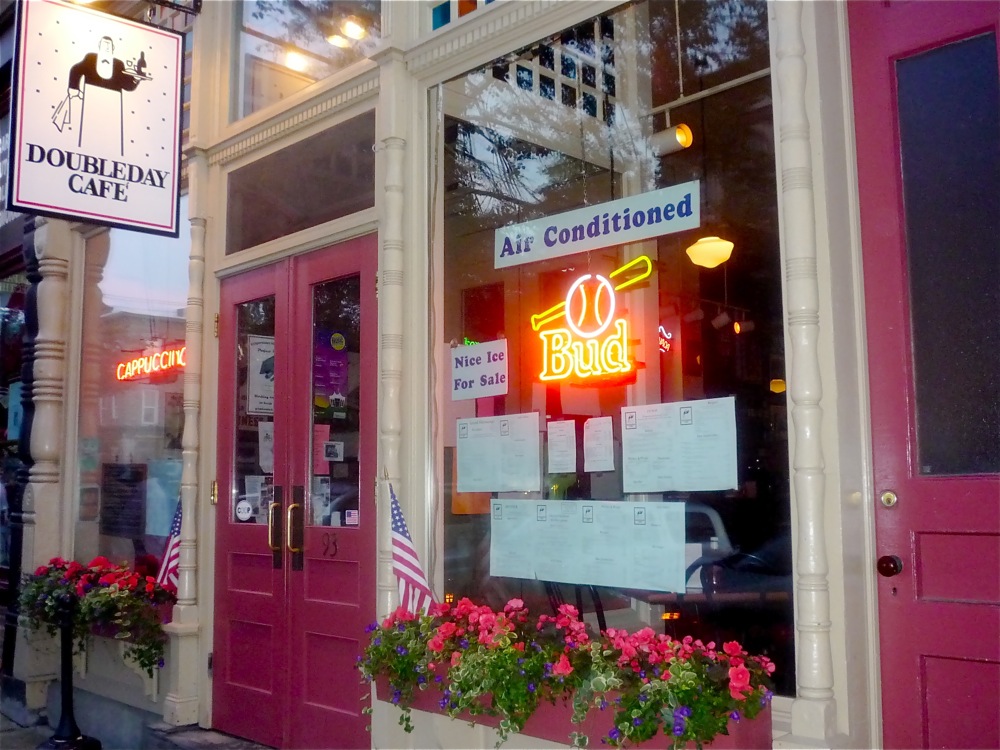 Doubleday Cafe in Cooperstown NY.